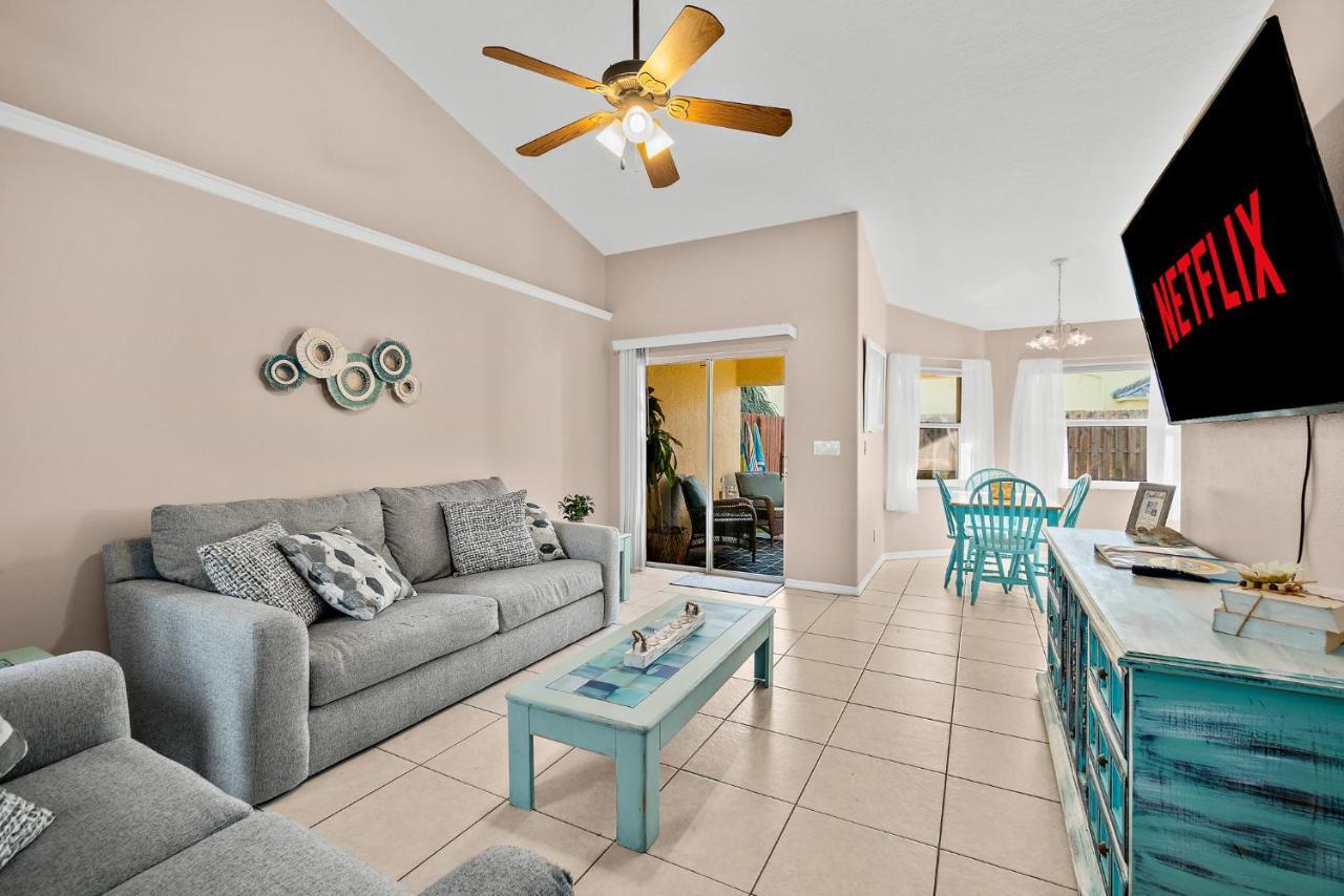 Sunset Serenity - 3Br Beach Townhome With Outdoor Patio - New Hot Tub, Steps To Ocean Fun! Melbourne Luaran gambar